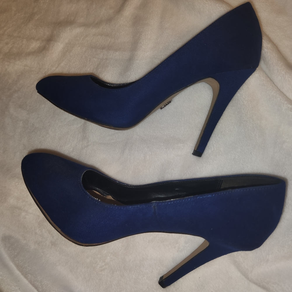 Royal Blue Rock and Republic heels